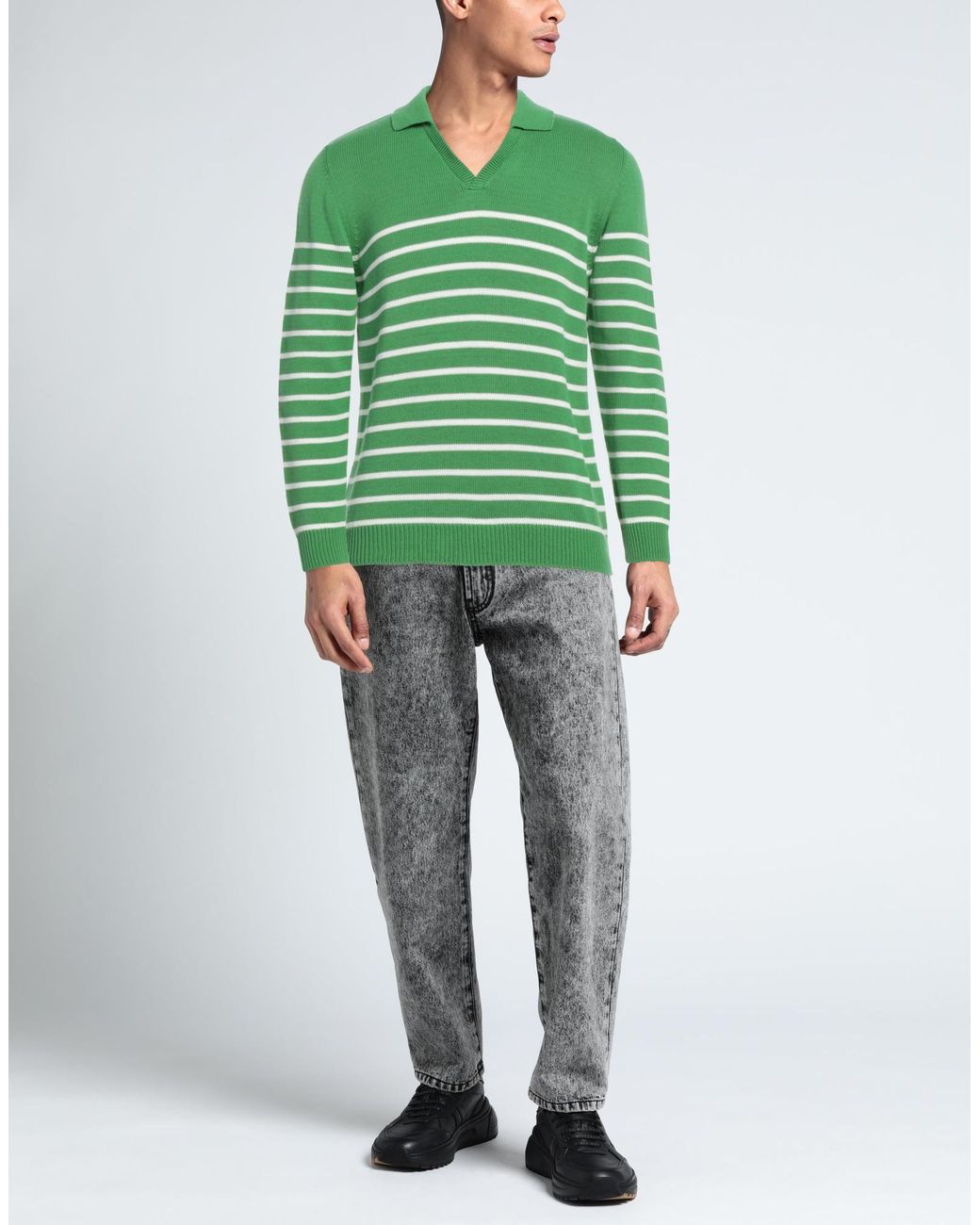 Pullover Daniele Alessandrini pour homme en coloris Green