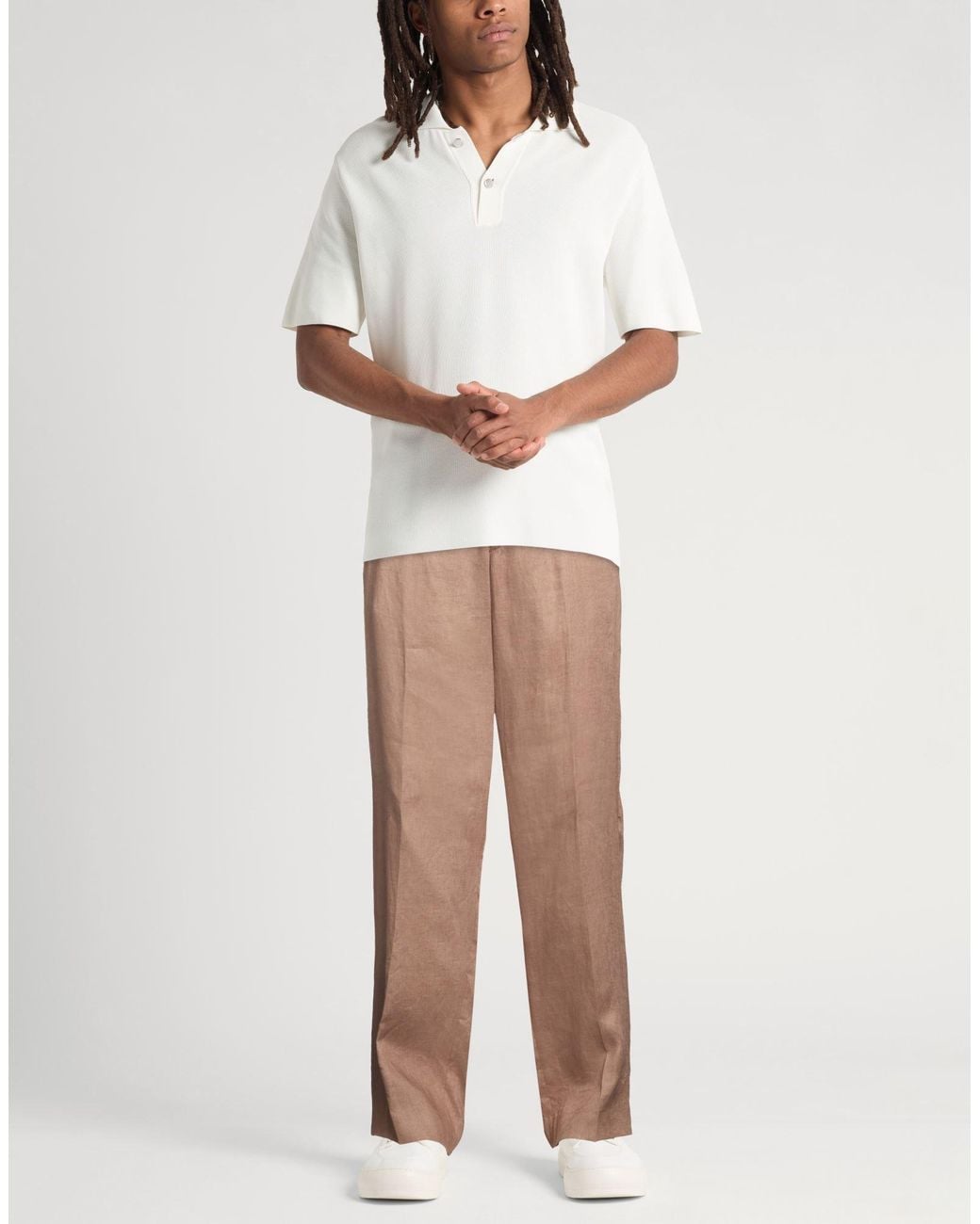 Messagerie Brown Trouser for men