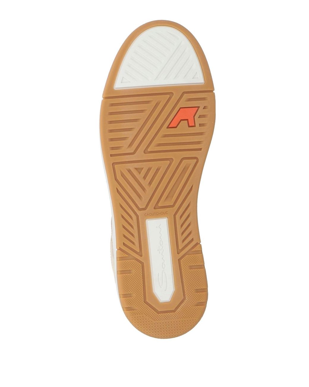 Santoni White Trainers for men