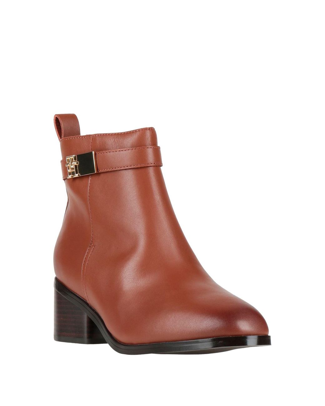 Tommy Hilfiger Brown Ankle Boots