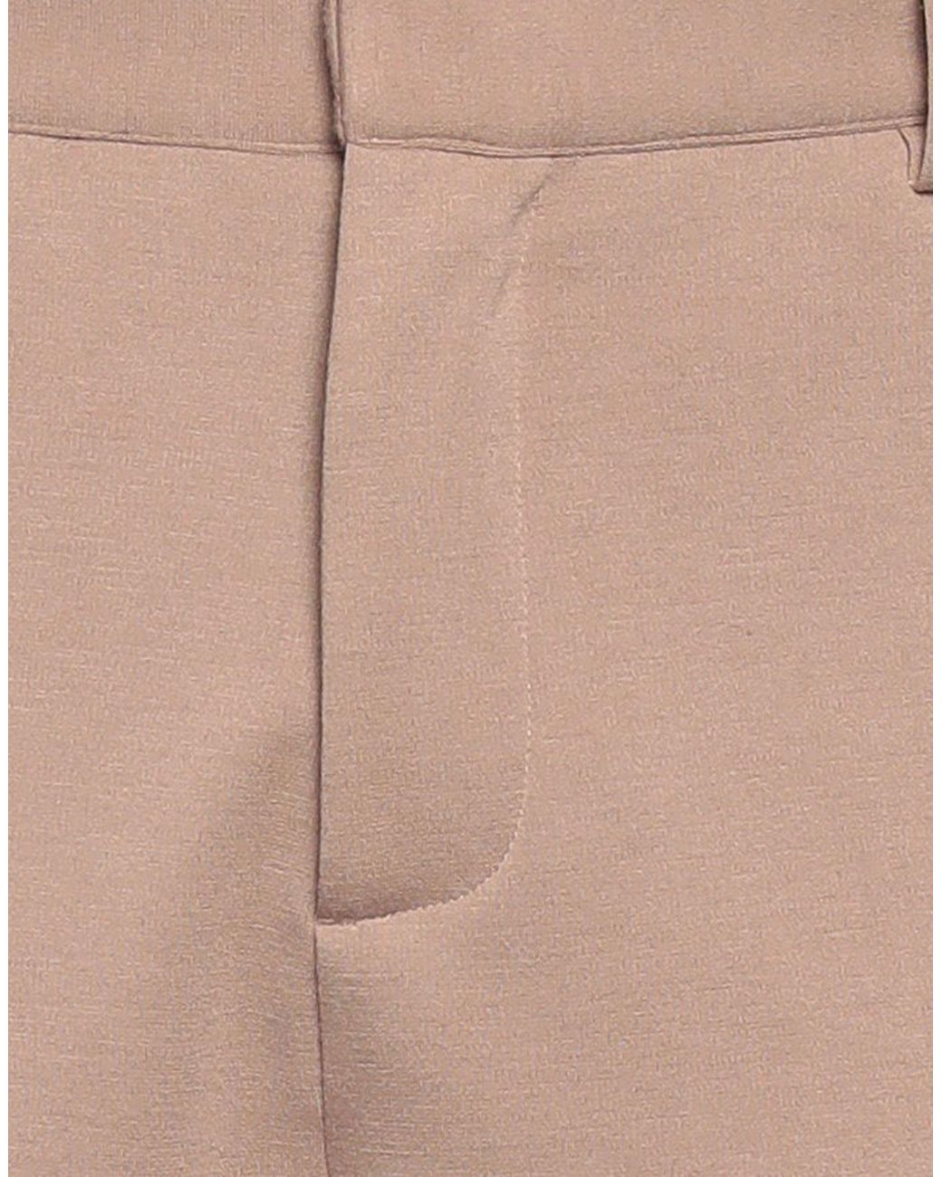Daniele Alessandrini Natural Pants Polyester, Viscose, Elastane for men