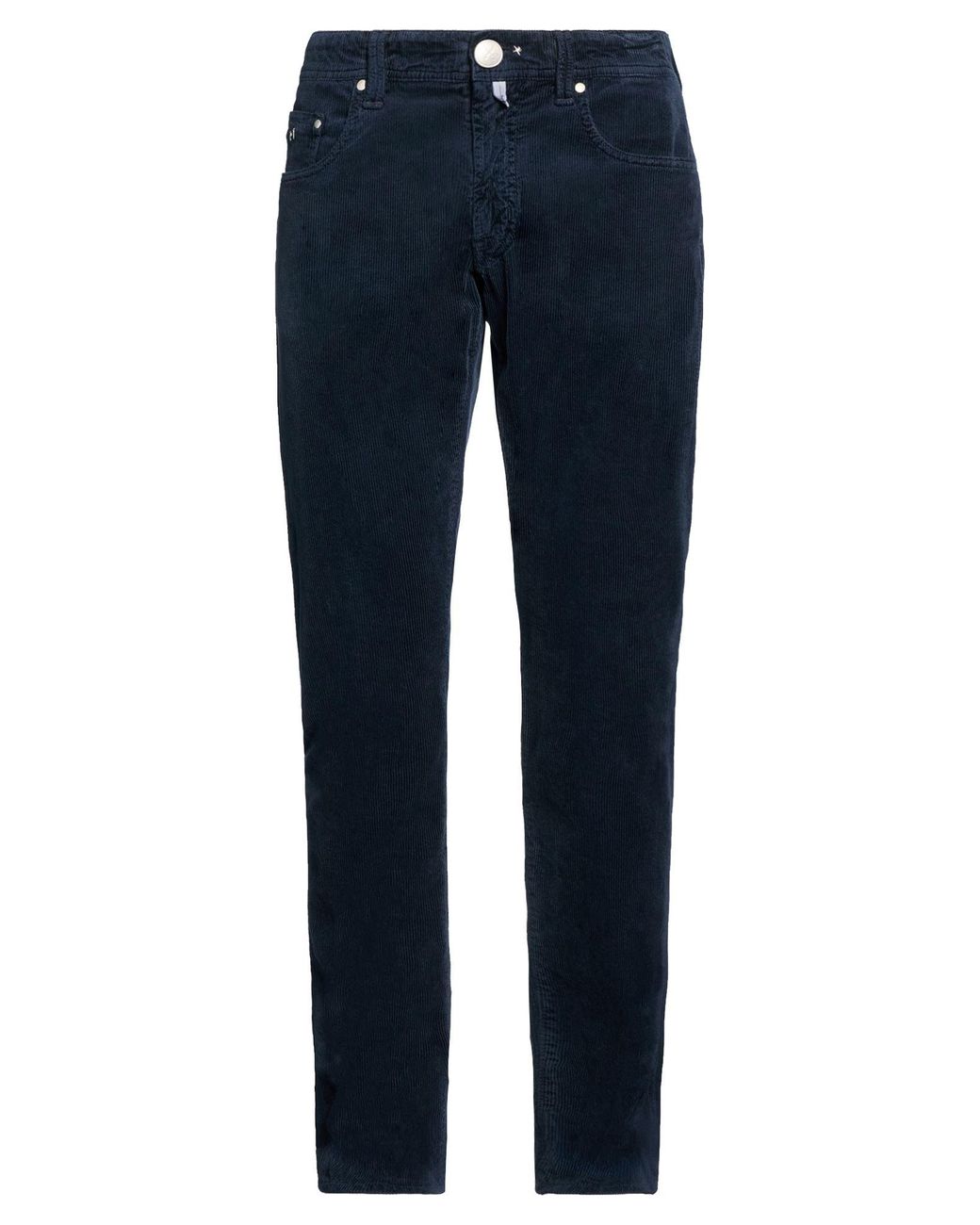Tramarossa Blue Pants Cotton, Modal, Elastane for men