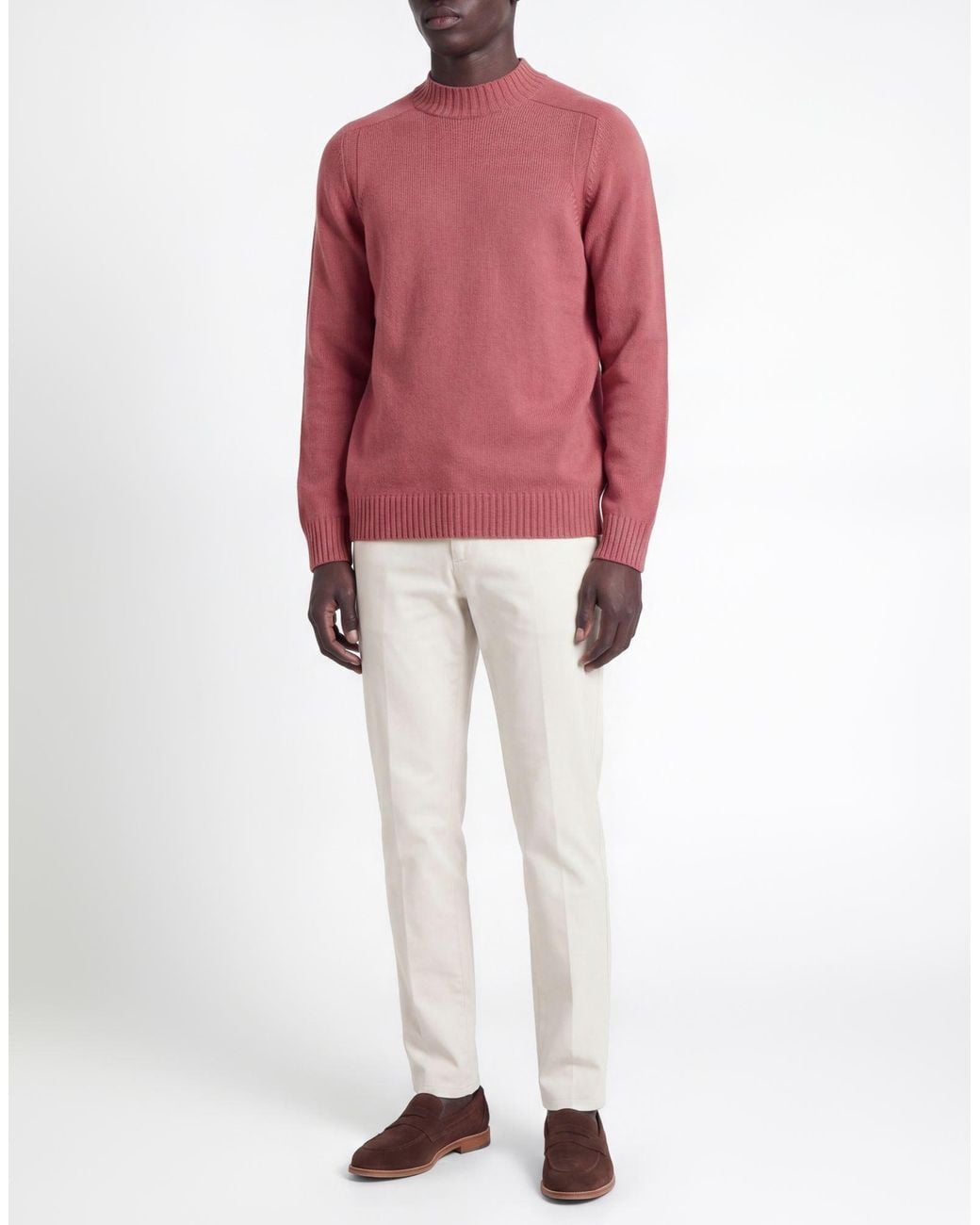 Gran Sasso Pink Jumper for men