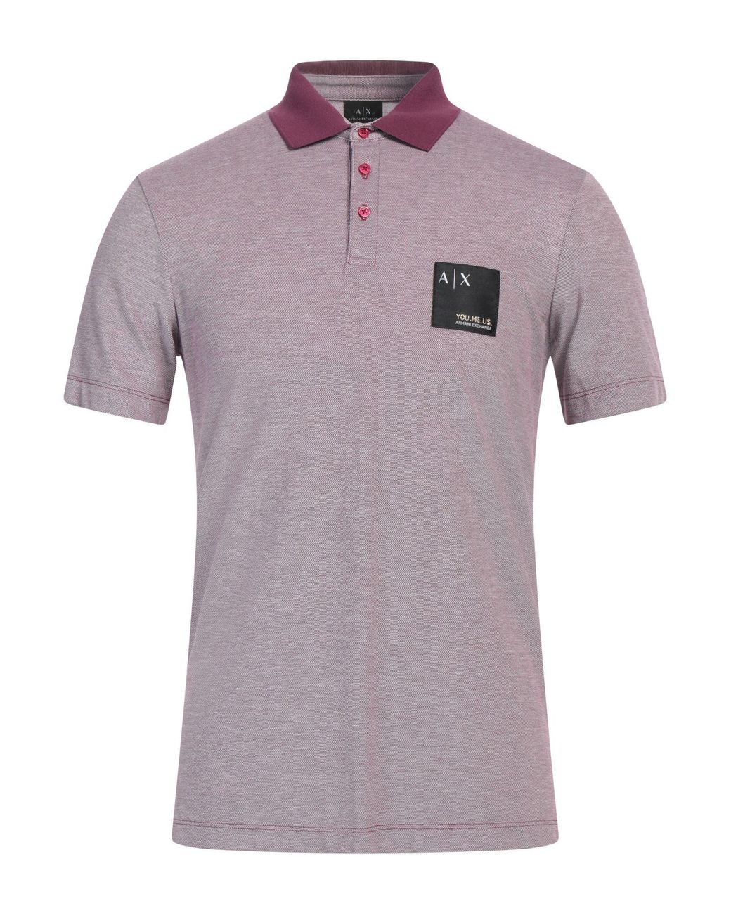 Purple Armani Exchange Shirt