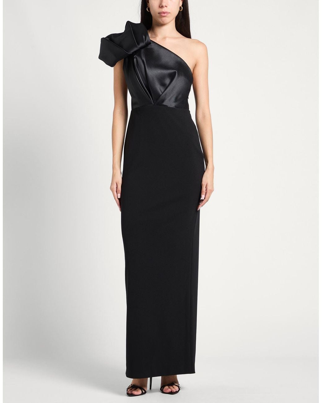 Solace London Black Maxi Dress