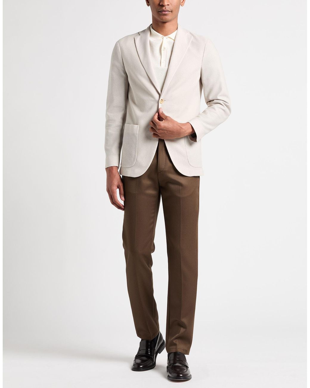 Boglioli White Blazer Cotton for men