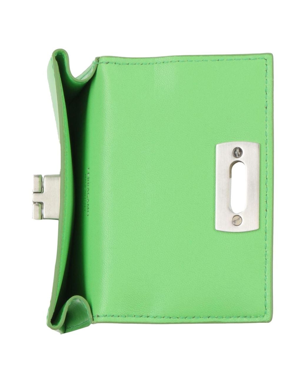 Ferragamo Green Coin Purses