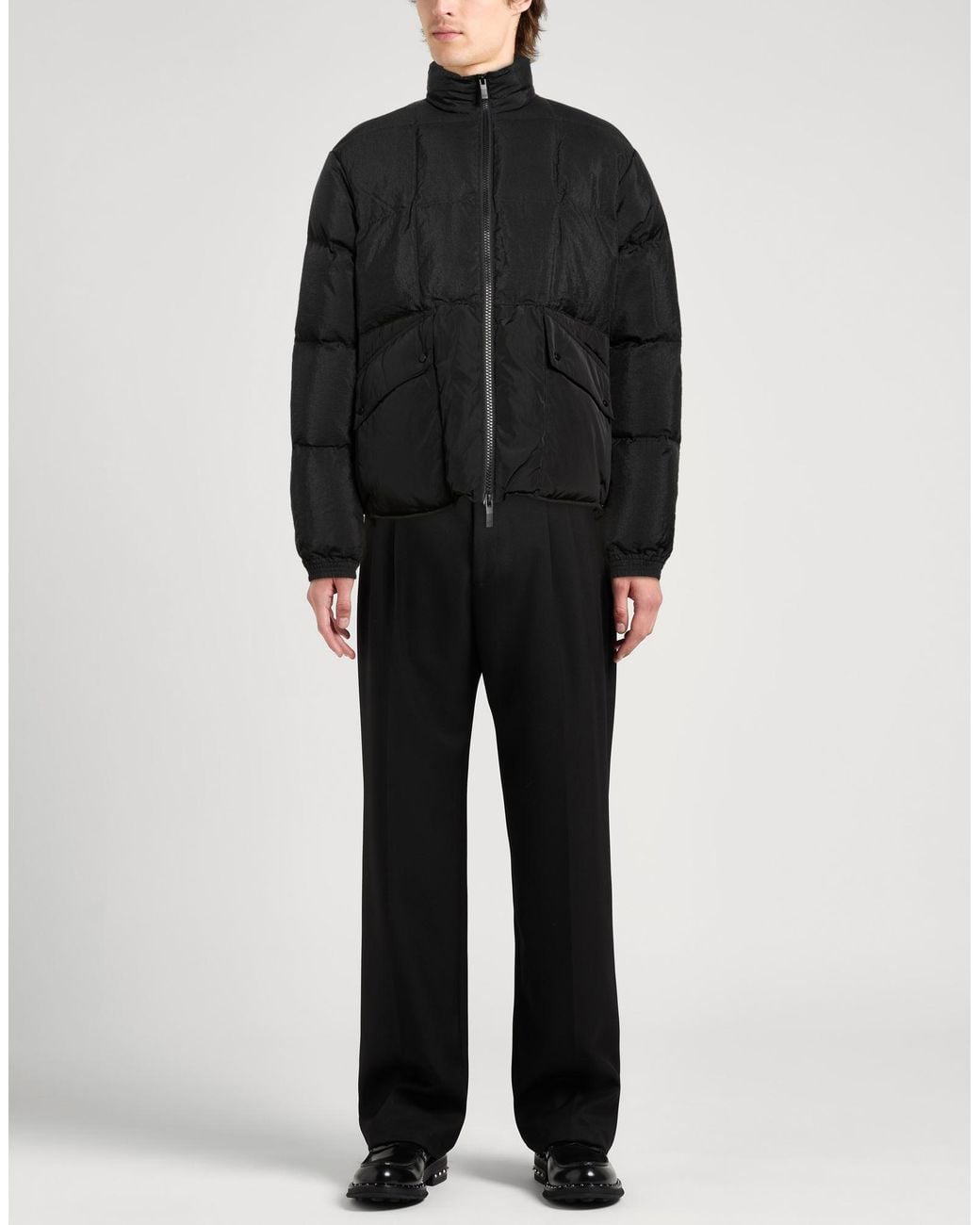 ARMANI EXCHANGE Black Puffer for men