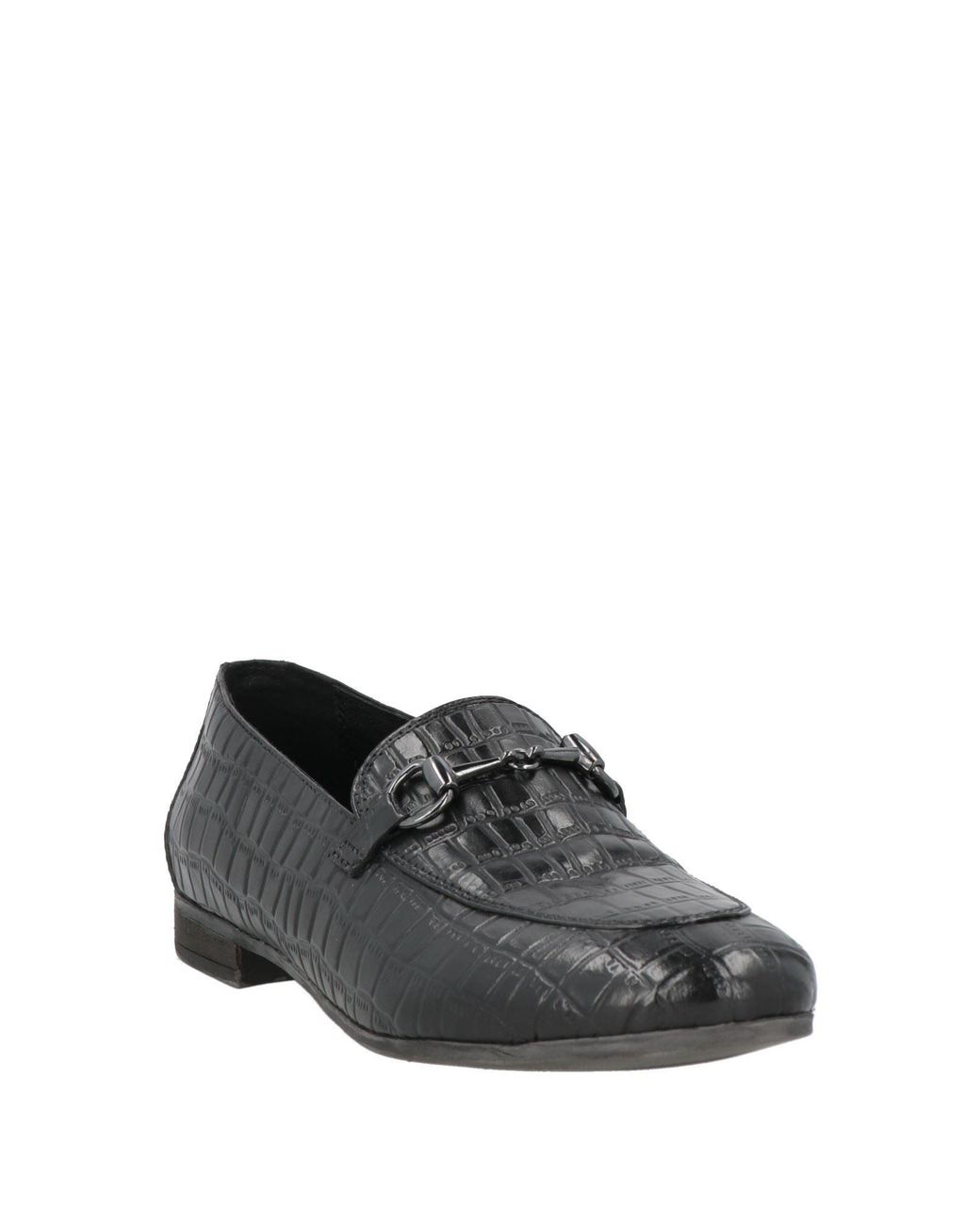 Melluso Walk Gray Loafers Leather