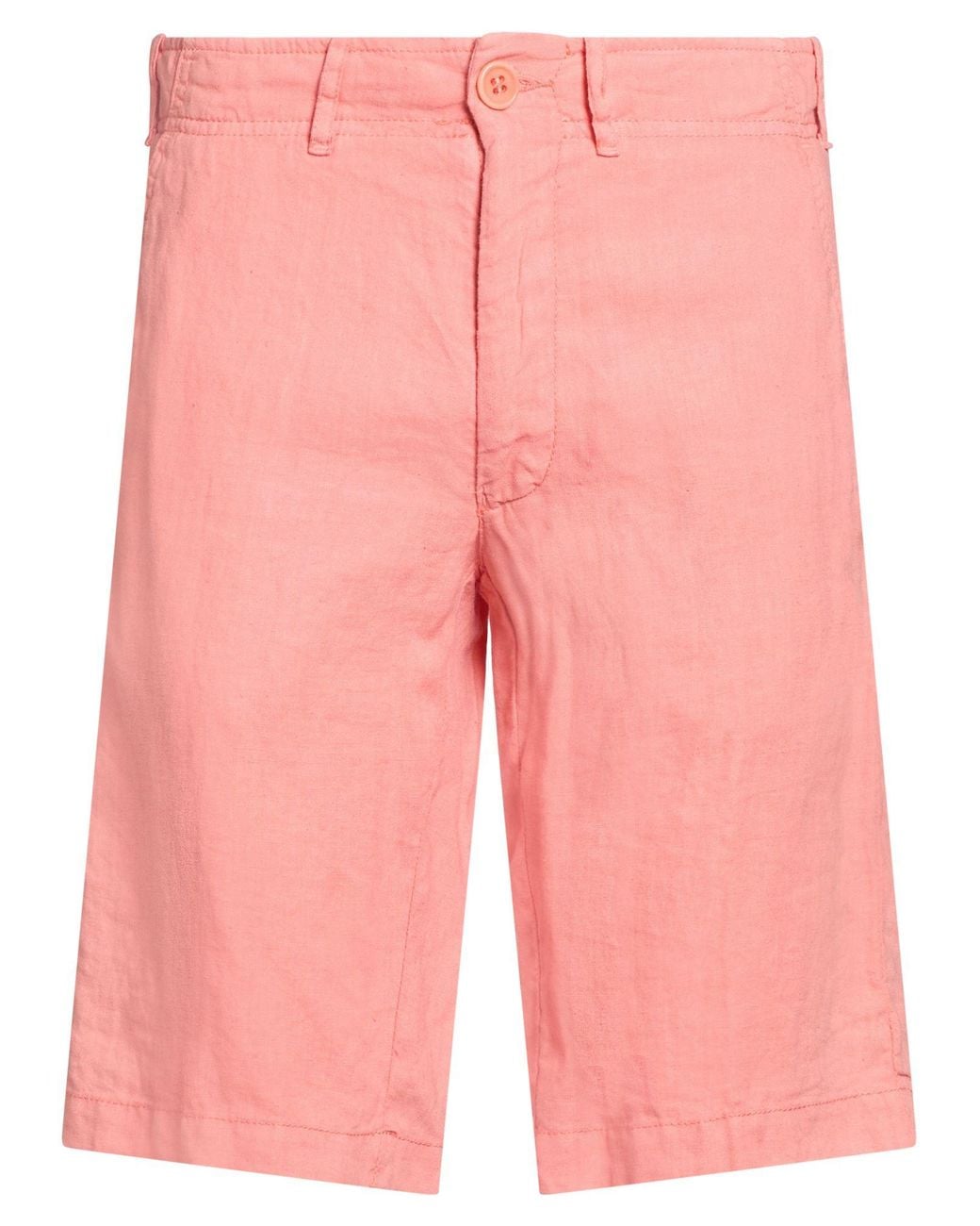 Corneliani Pink Shorts & Bermuda Shorts Linen for men