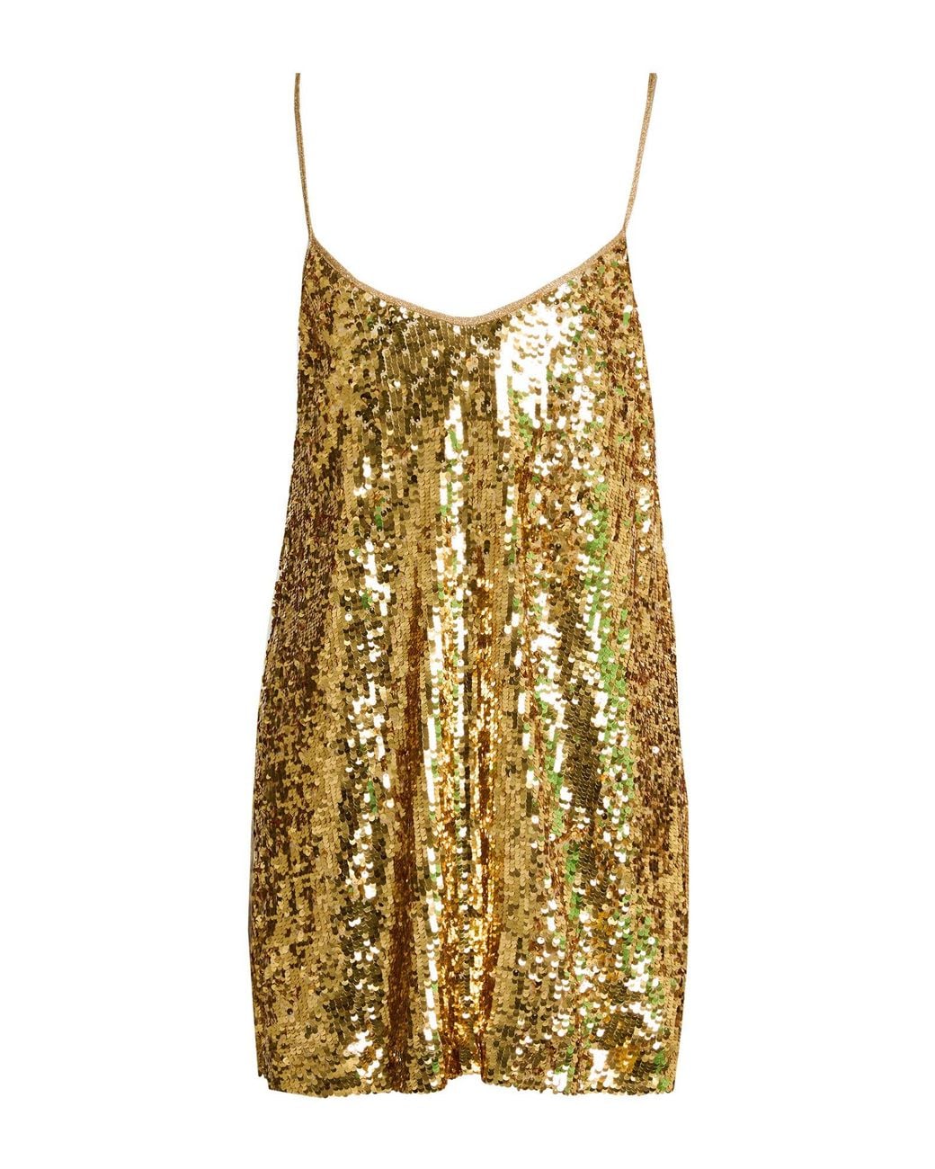 Jucca Metallic Mini Dress Polyamide, Elastane