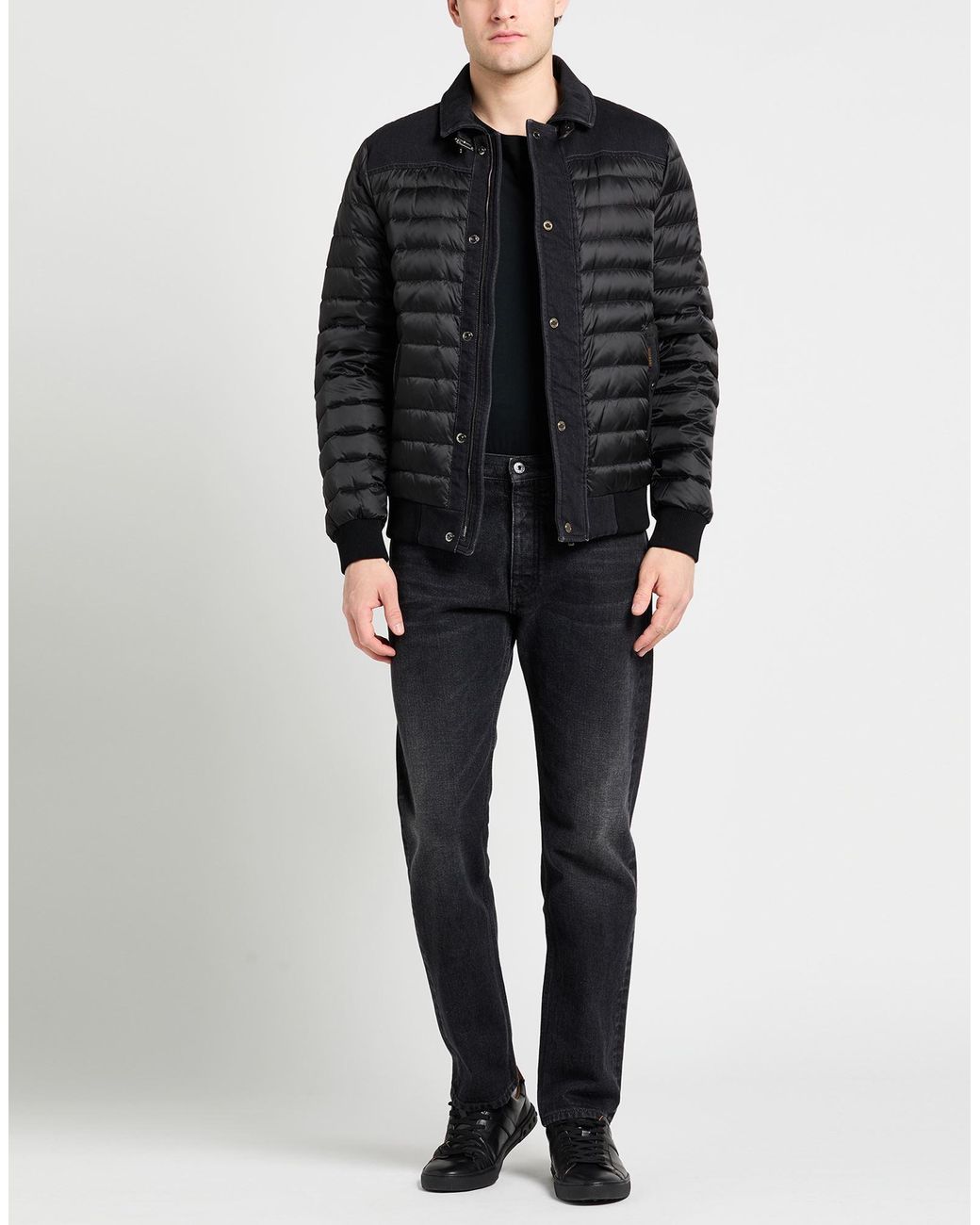 Moorer Black Puffer for men