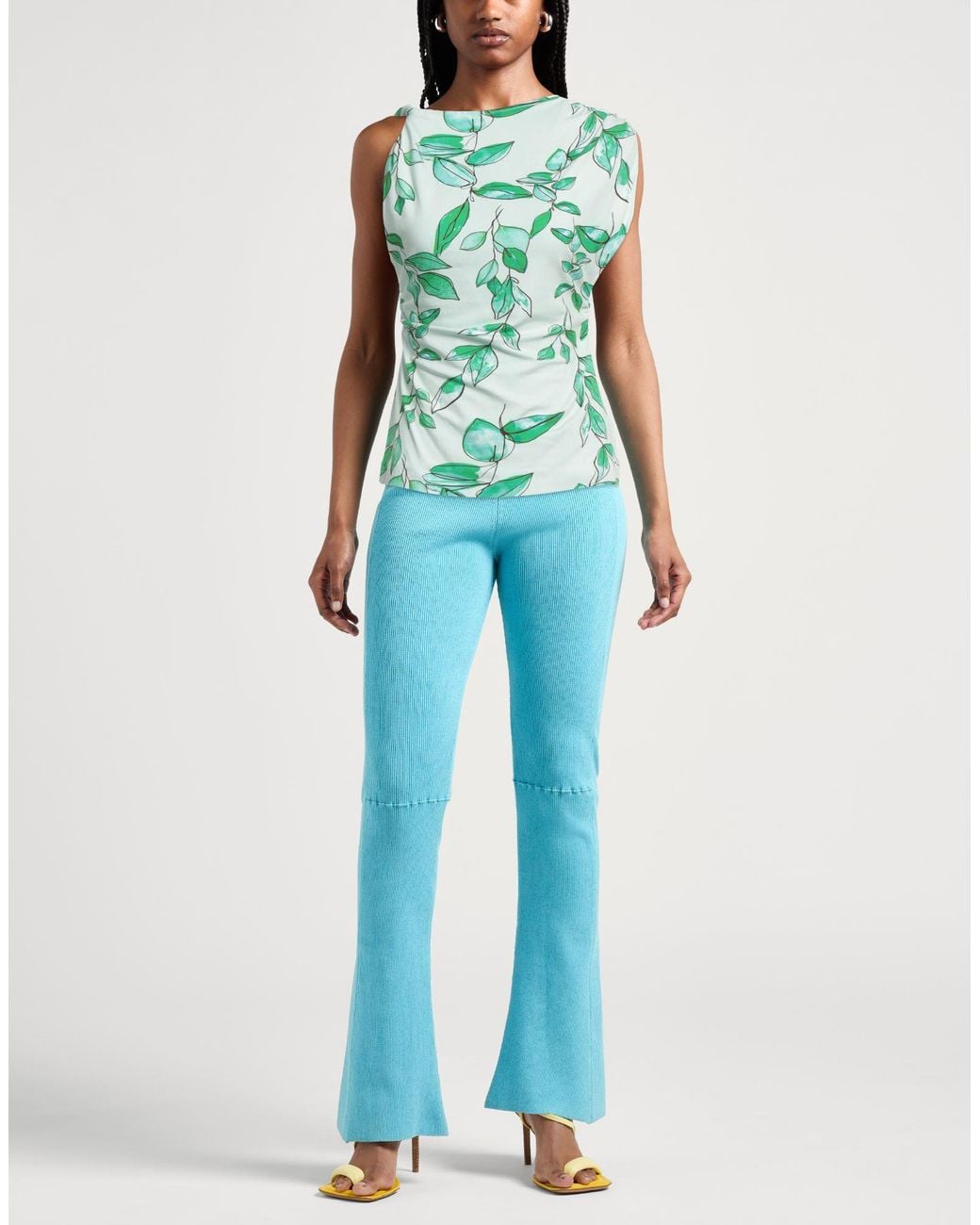 Circus Hotel Green Top Cotton, Elastane