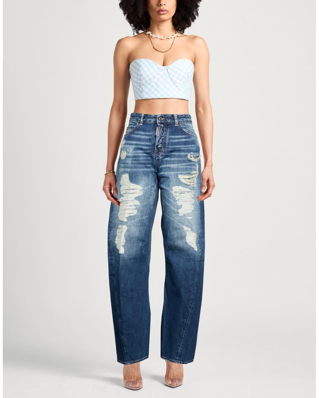 DSquared² Blue Jeans Cotton