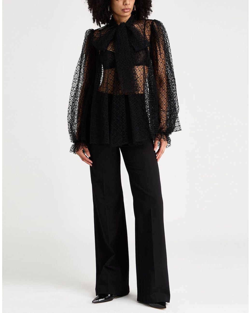 Dolce & Gabbana Black Top Polyamide