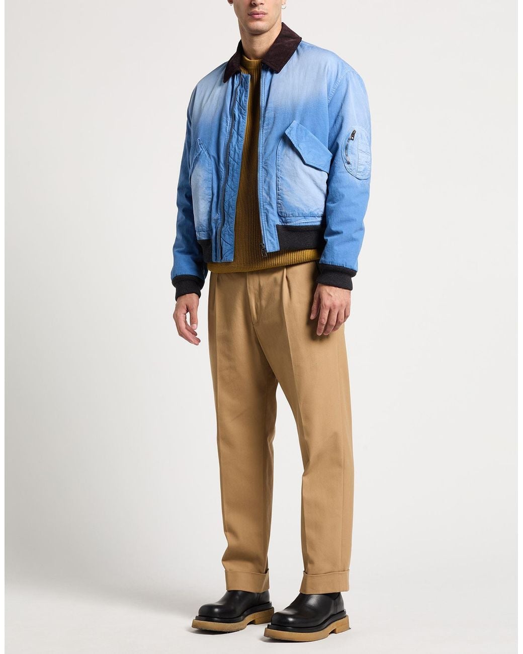 Loewe Blue Jacket Cotton for men