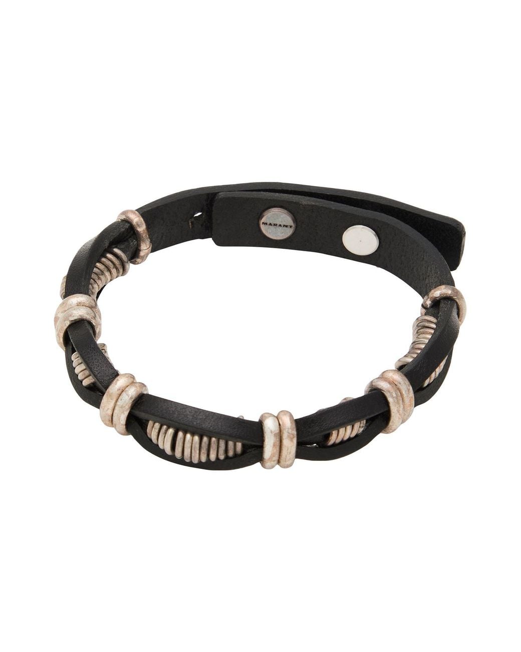 Pulsera Isabel Marant de hombre de color Black