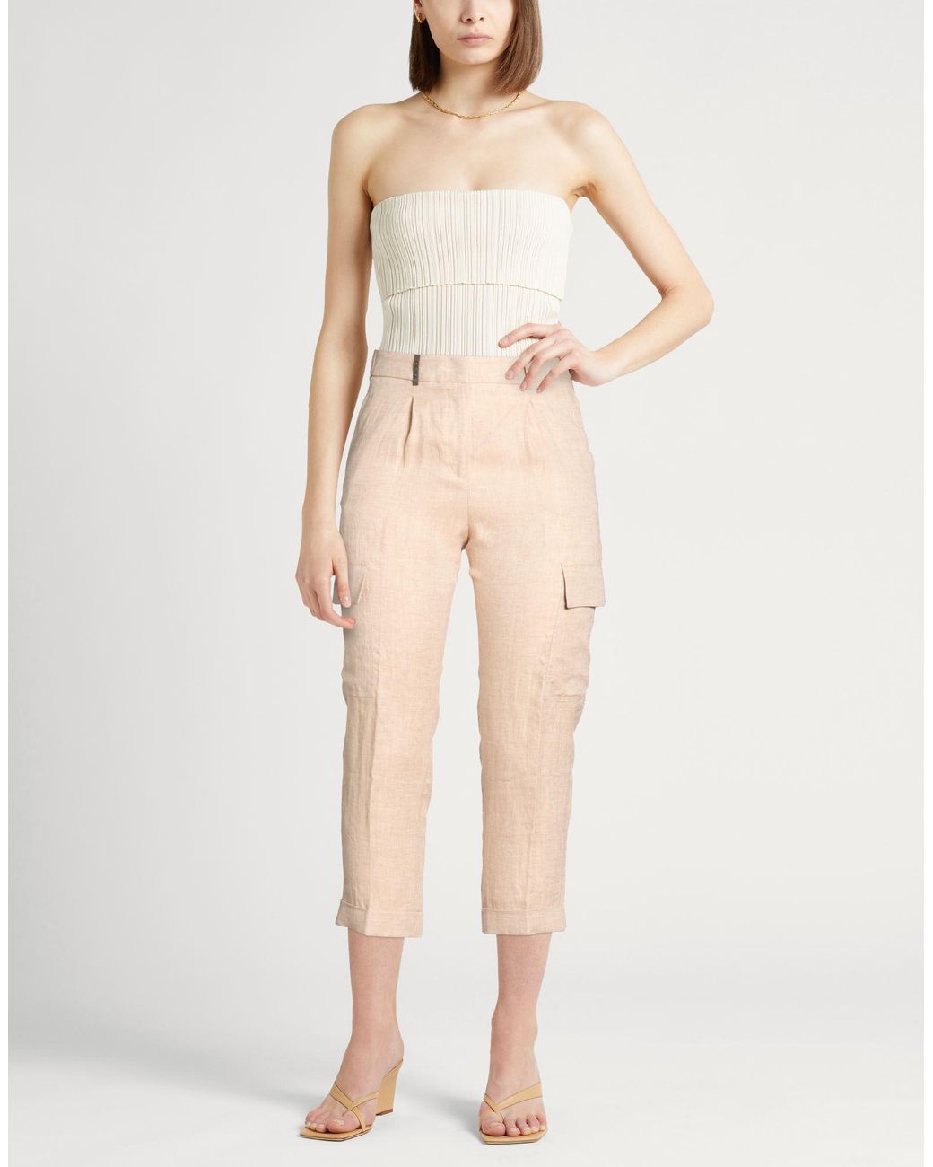 Peserico Natural Trouser
