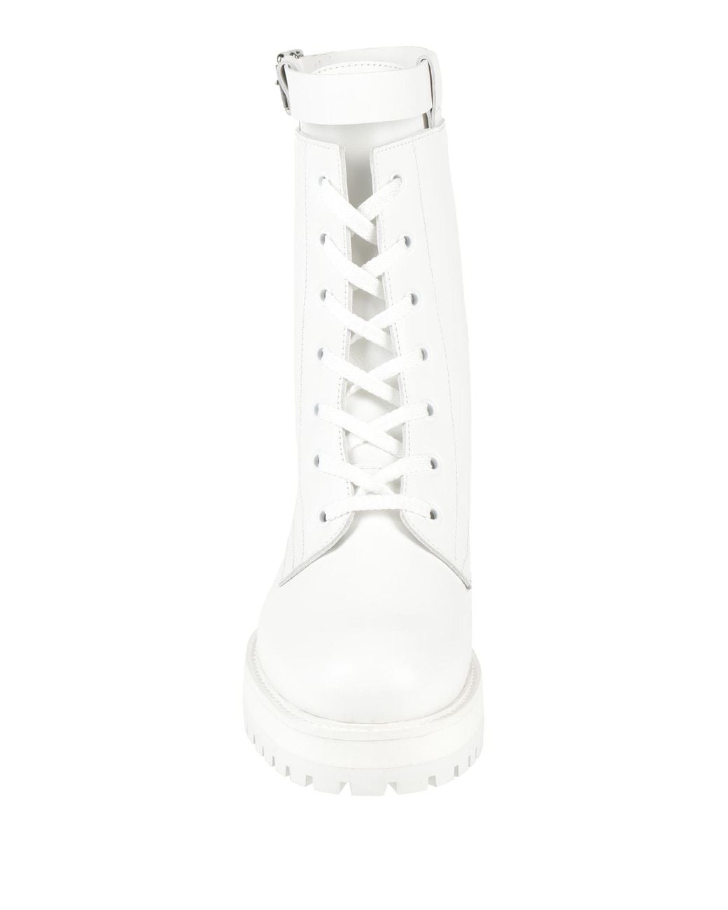 Dondup White Ankle Boots