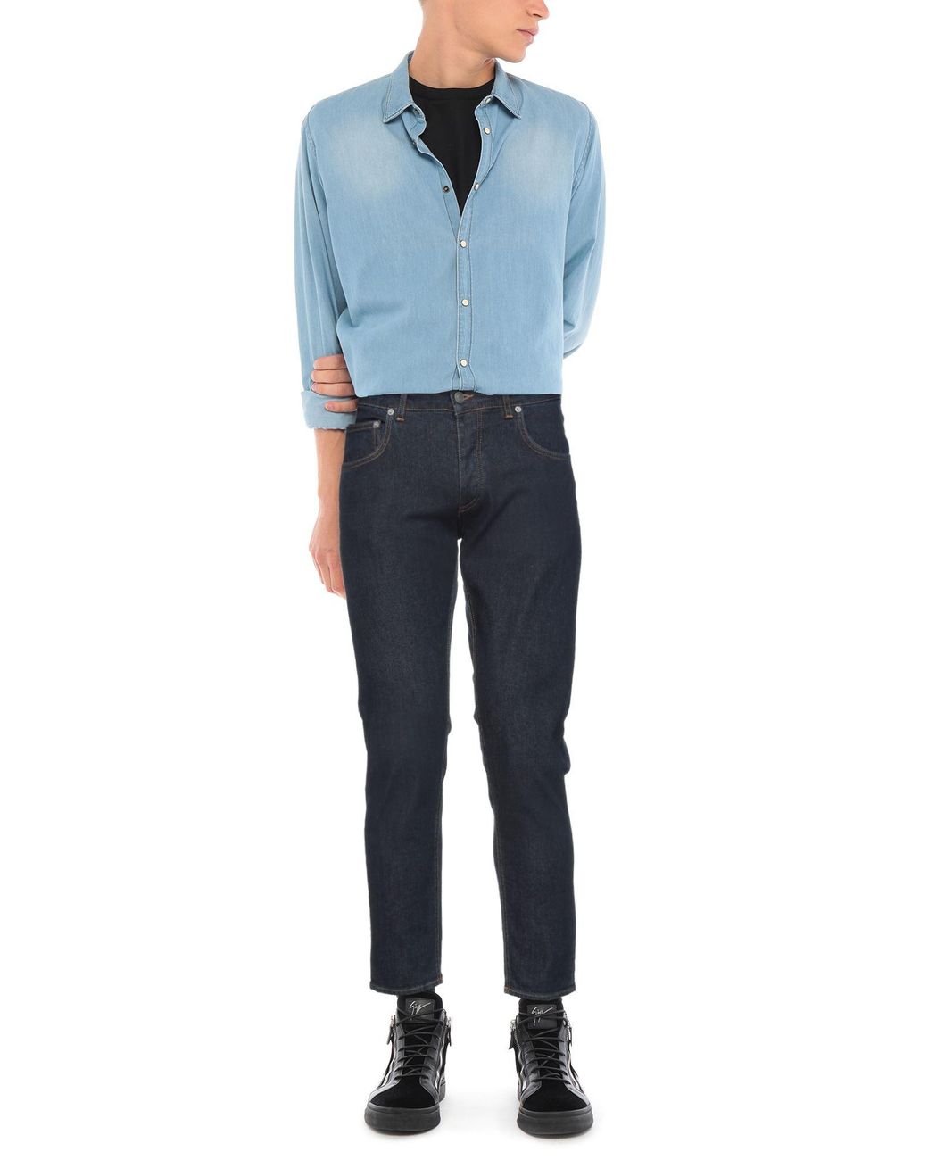 BE ABLE Blue Jeans Cotton, Elastane for men