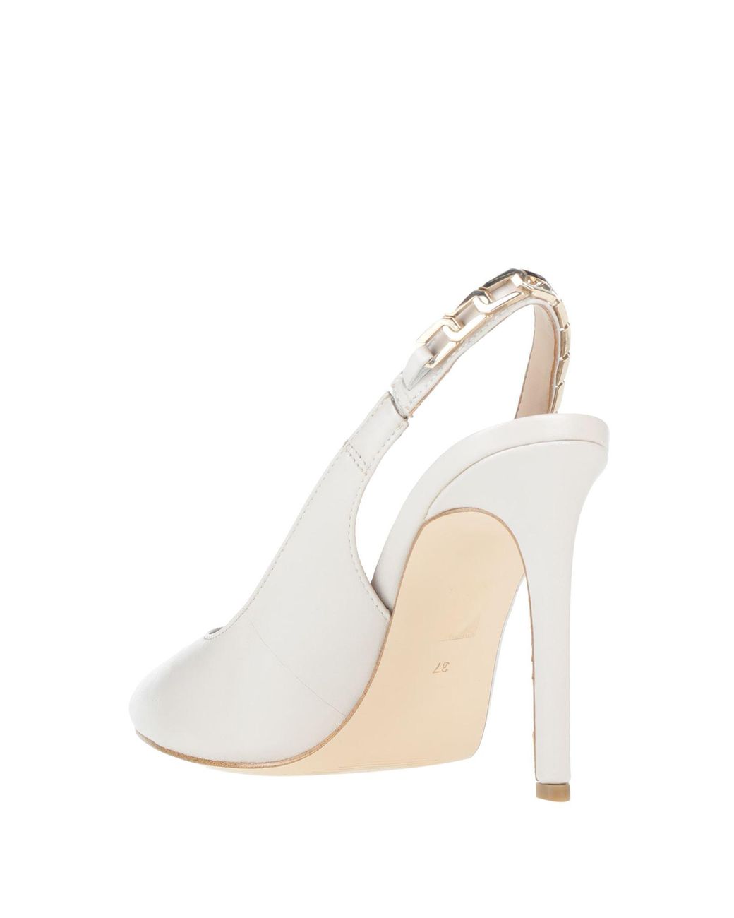 Guess Leather Pumps in Beige (Natural) - Lyst