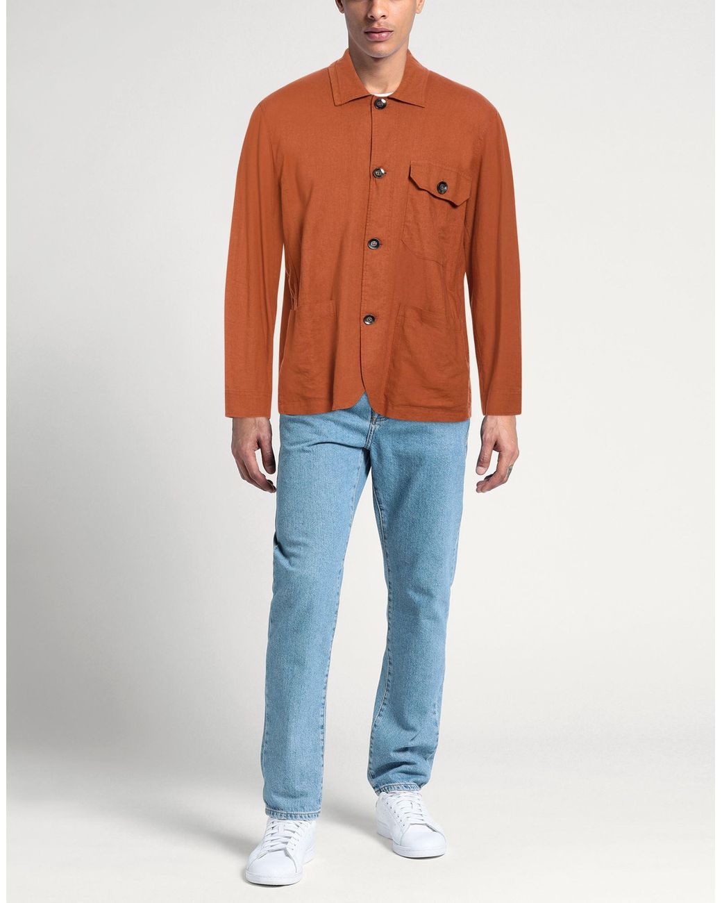 Officina 36 Orange Jacket for men