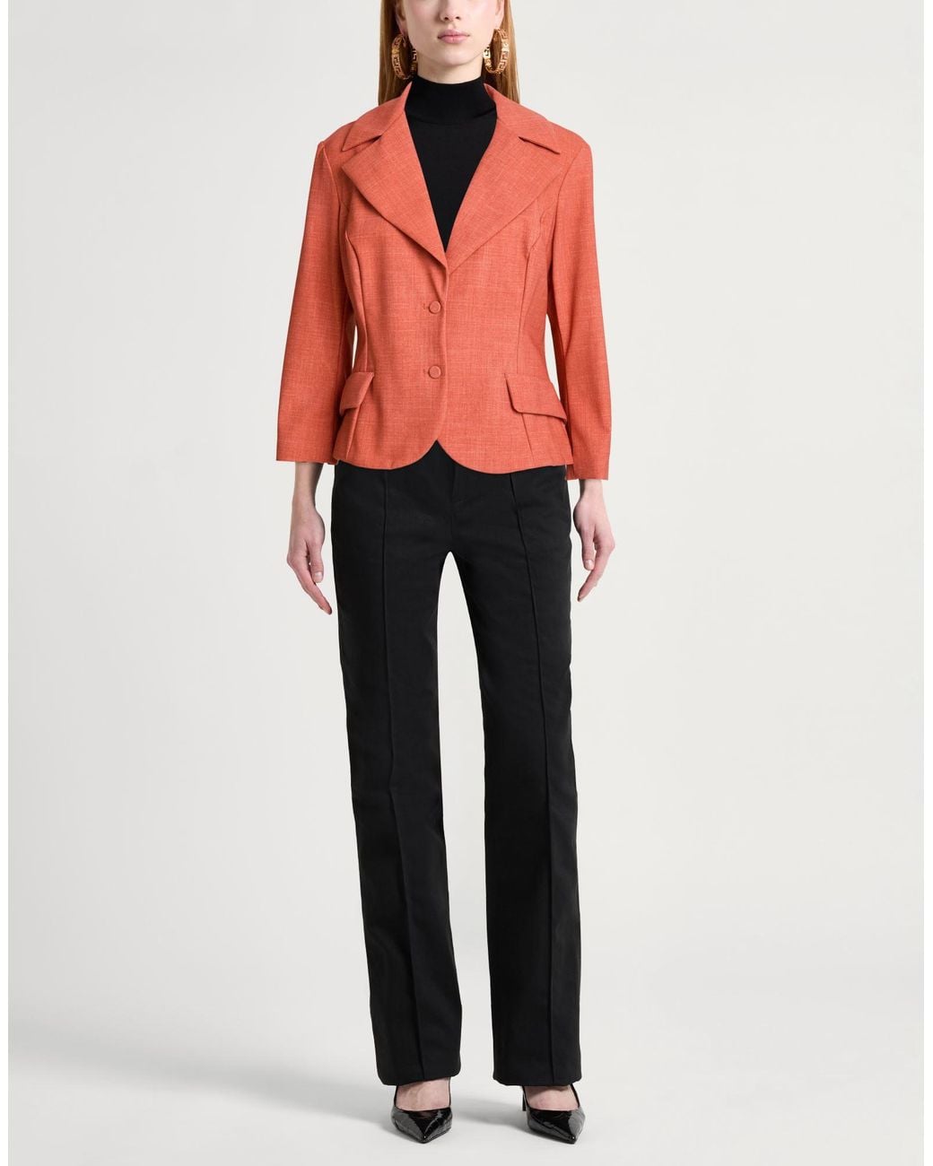 La Petite Robe Di Chiara Boni Pink Blazer Polyamide, Elastane
