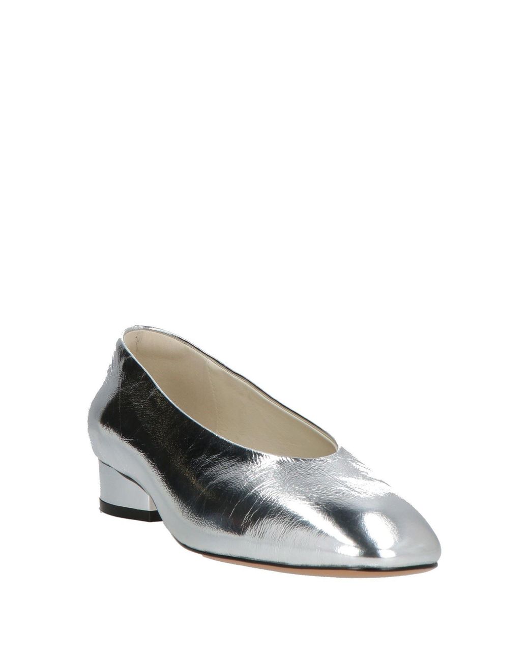 OA non-fashion White Ballet Flats Leather