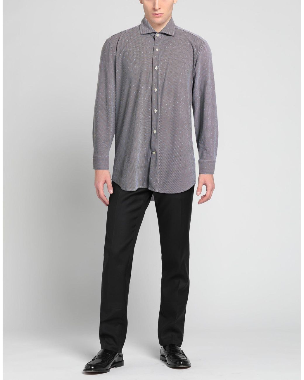 Ghirardelli Gray Shirt for men