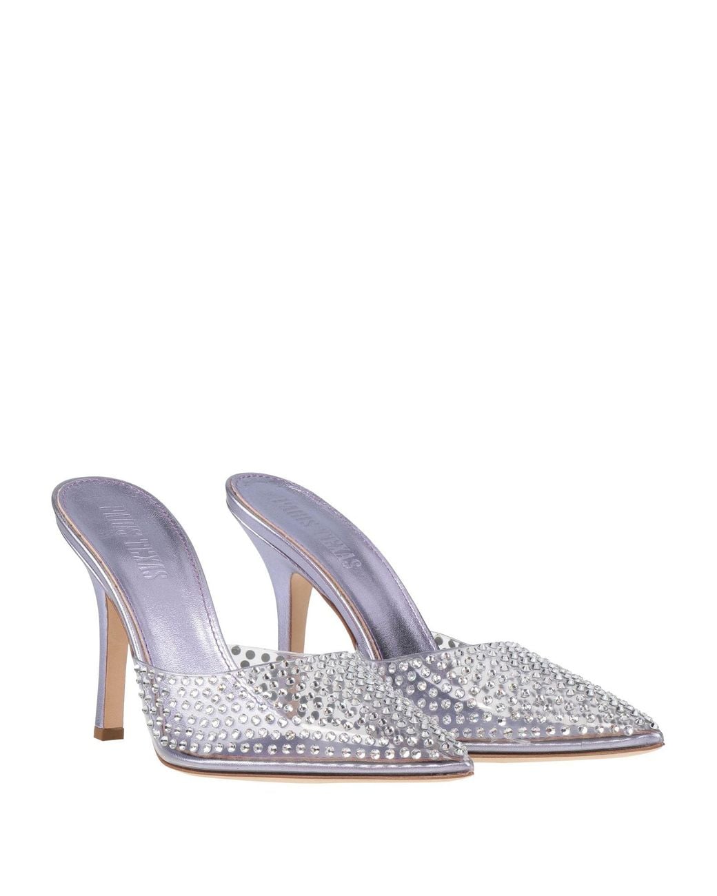 Paris Texas White Mules & Clogs