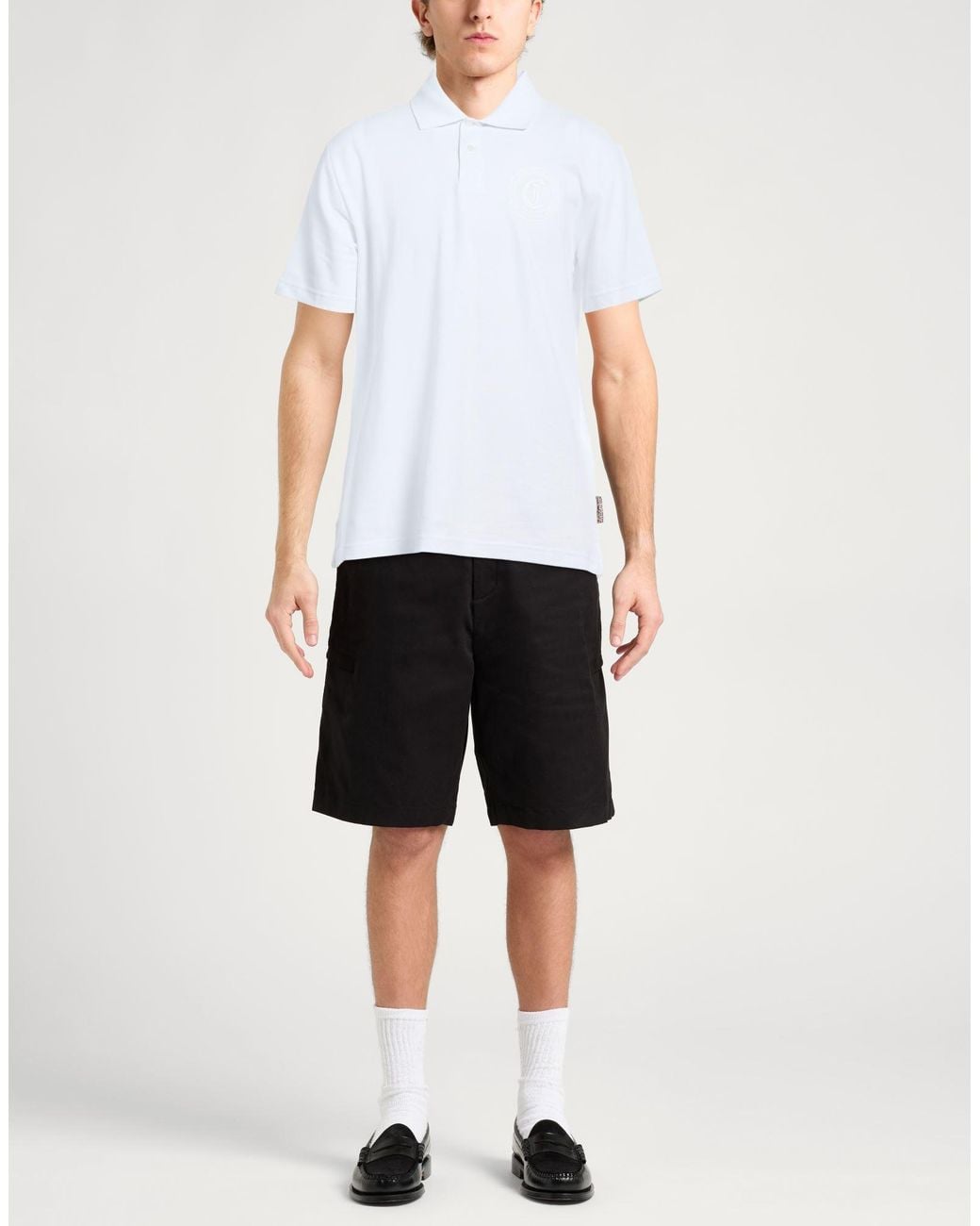 Just Cavalli White Polo Shirts for men
