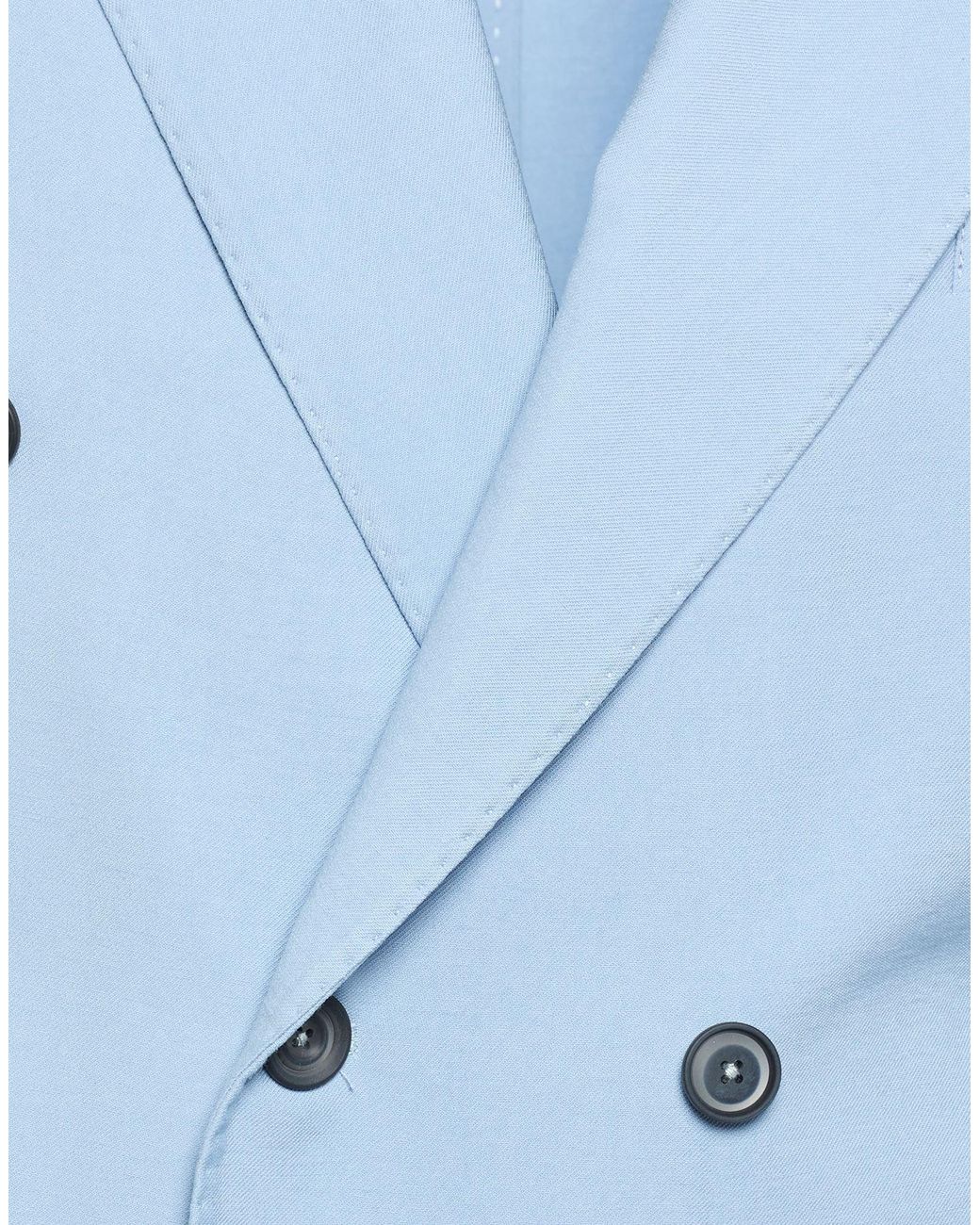 Bob Blue Suit Viscose, Polyester for men
