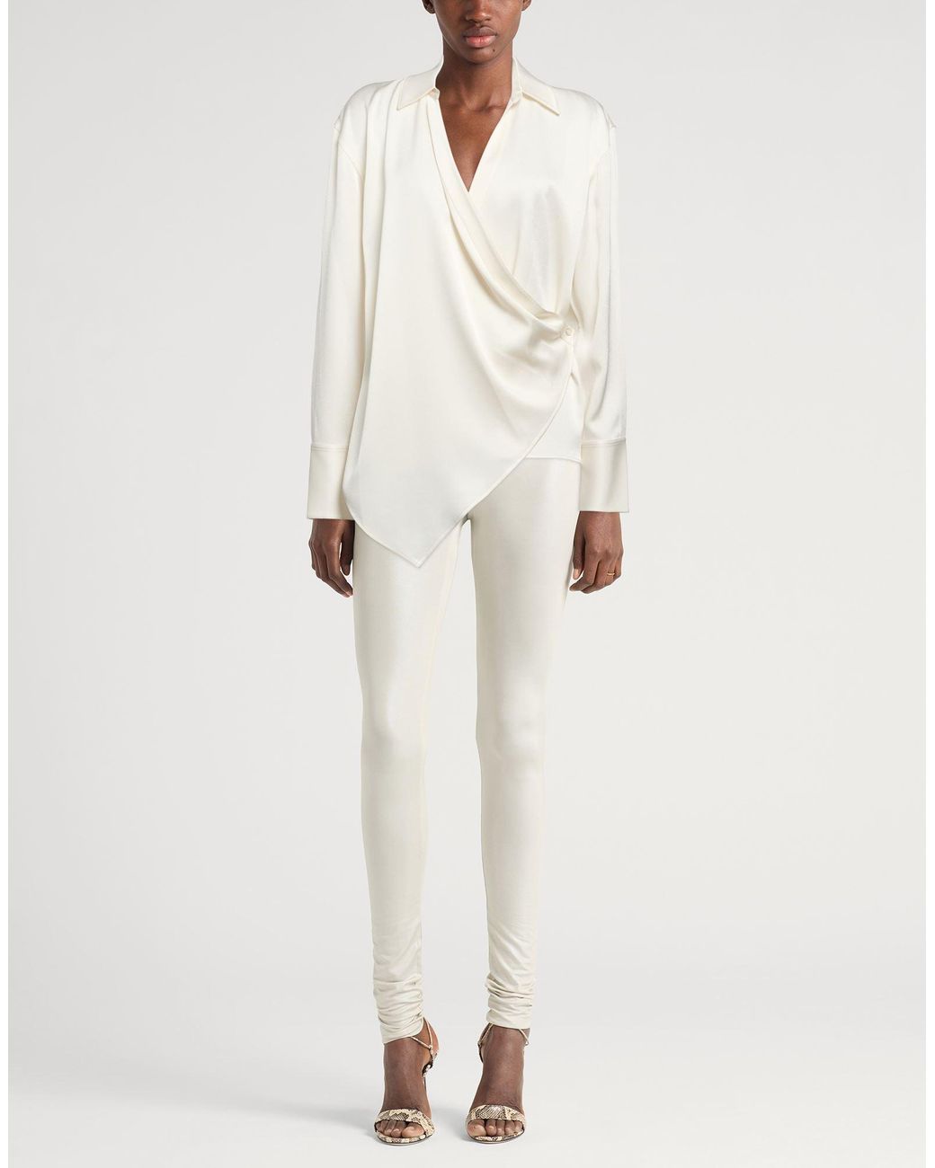 Top Helmut Lang en coloris White