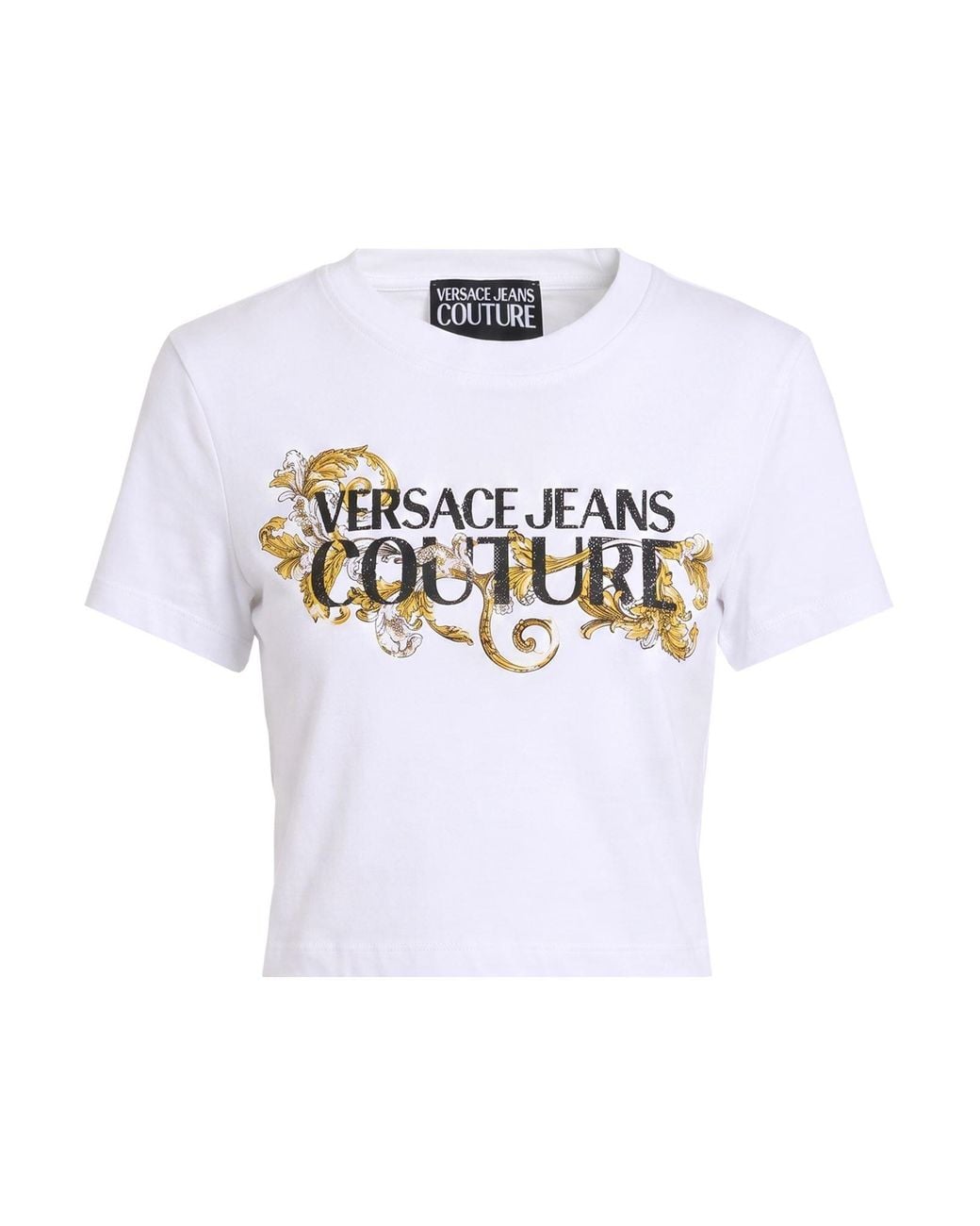 Versace Jeans Couture White T-Shirts