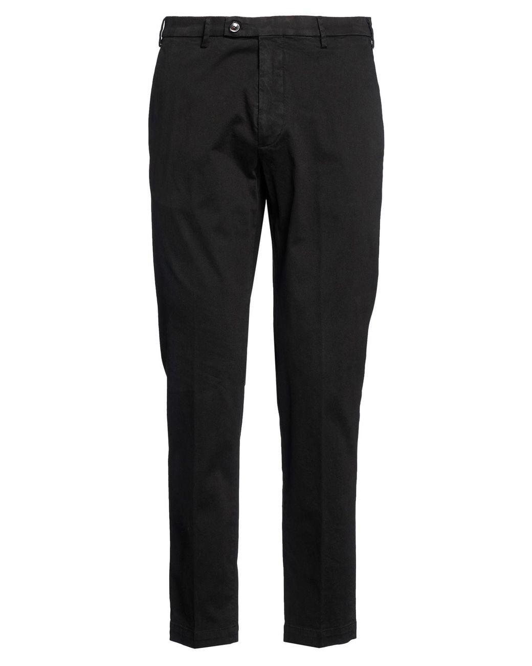 Michael Coal Black Trouser for men