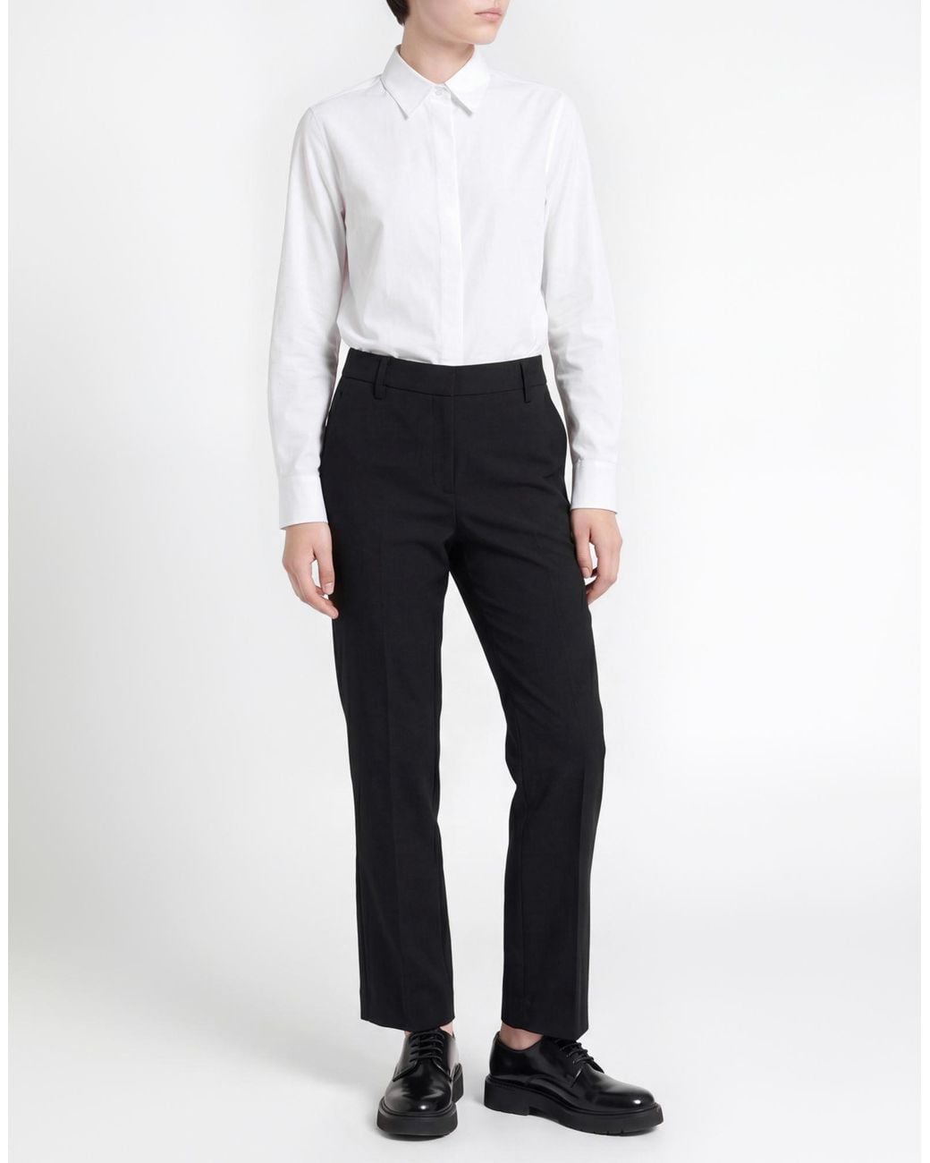 Department 5 Black Pants Polyester, Elastane
