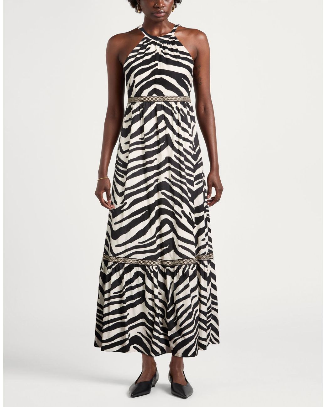 Kaos White Maxi Dress Cotton