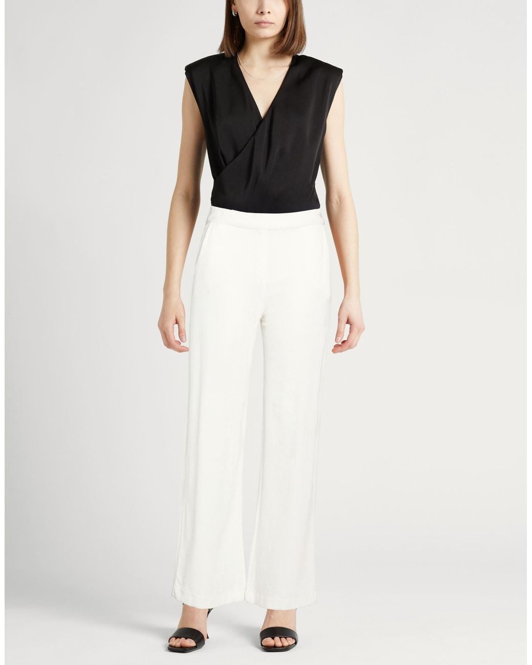 Majestic Filatures White Trouser