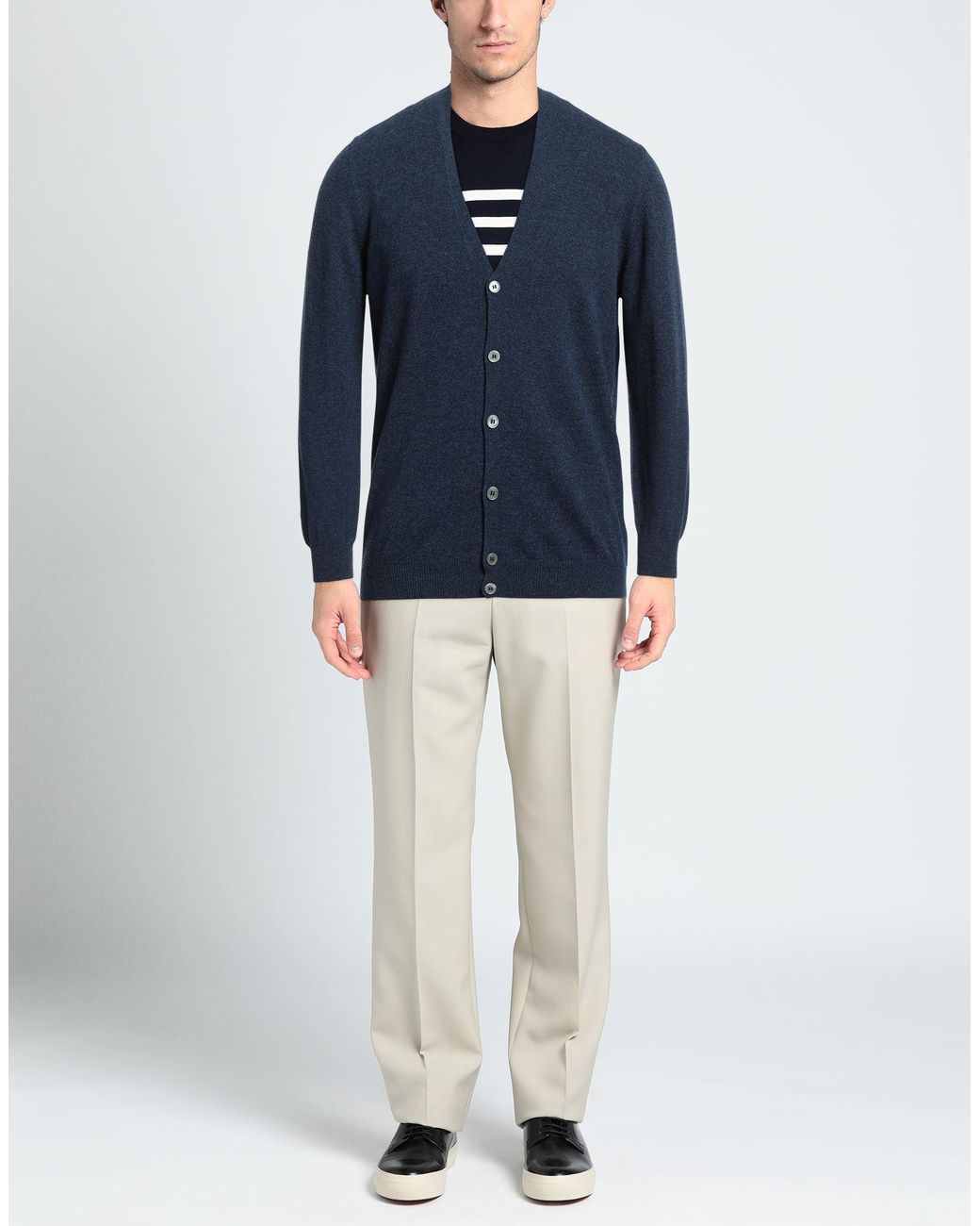 Gran Sasso Blue Cardigan for men