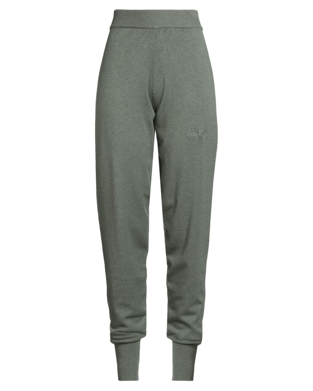 hinnominate Gray Military Pants Viscose, Polyester, Polyamide