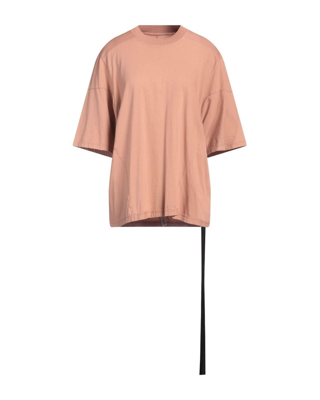 Rick Owens Pink T-Shirt Cotton