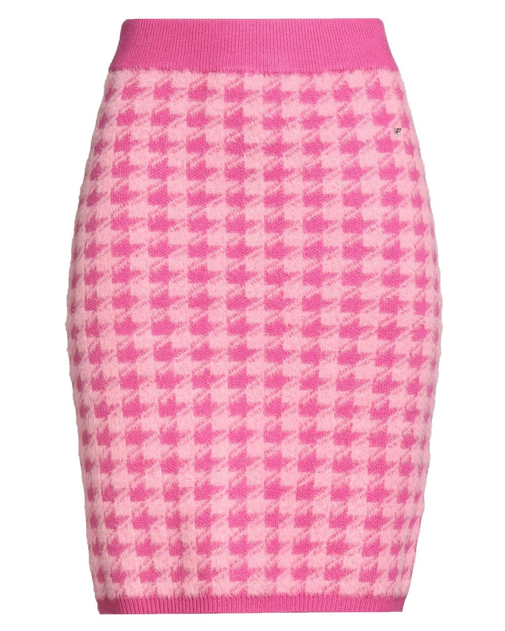 White Wise Pink Mini Skirt