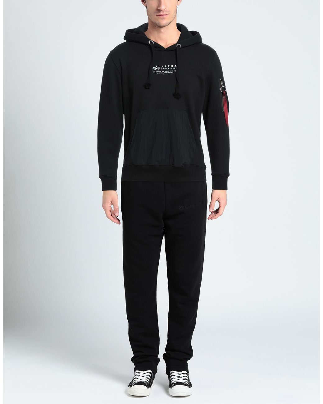 Alpha Industries Black Sweatshirt for men
