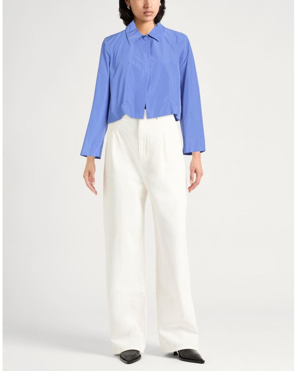 Marella Blue Light Jacket Polyester