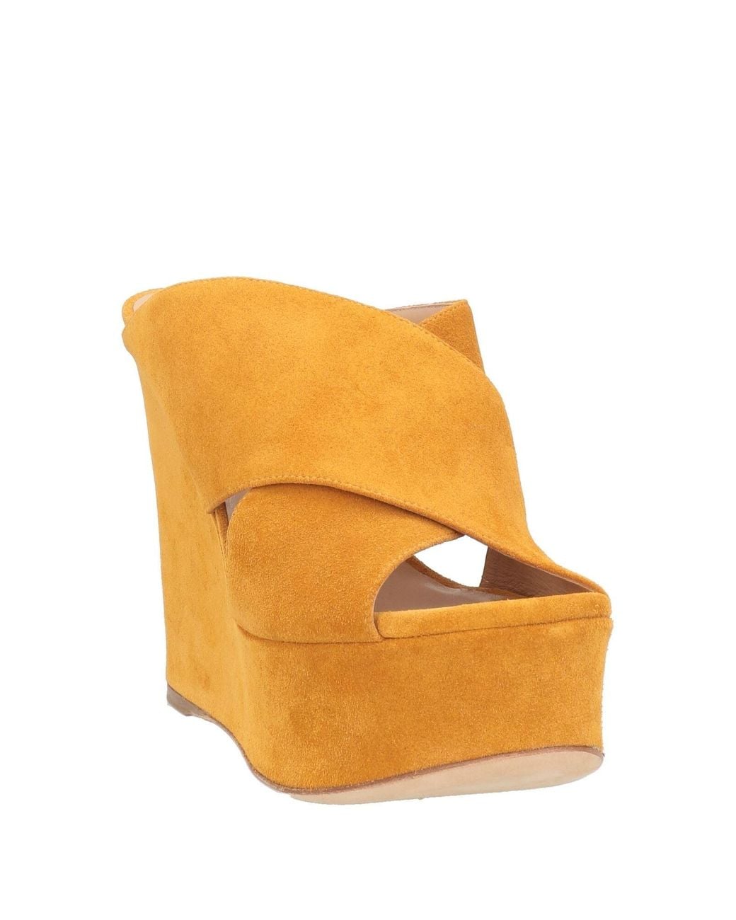 Sergio Rossi Orange Sandale