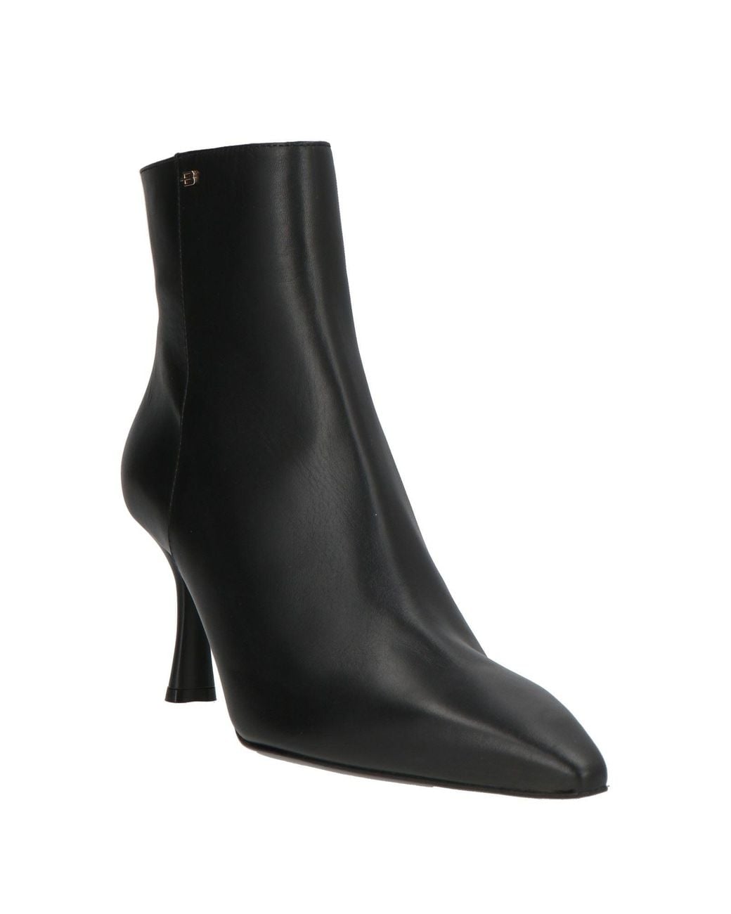 Baldinini Black Ankle Boots Calfskin