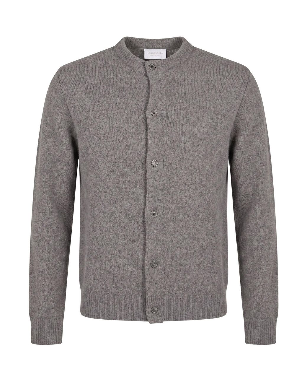 Diana Studio Gray Cardigan Wool, Polyamide for men