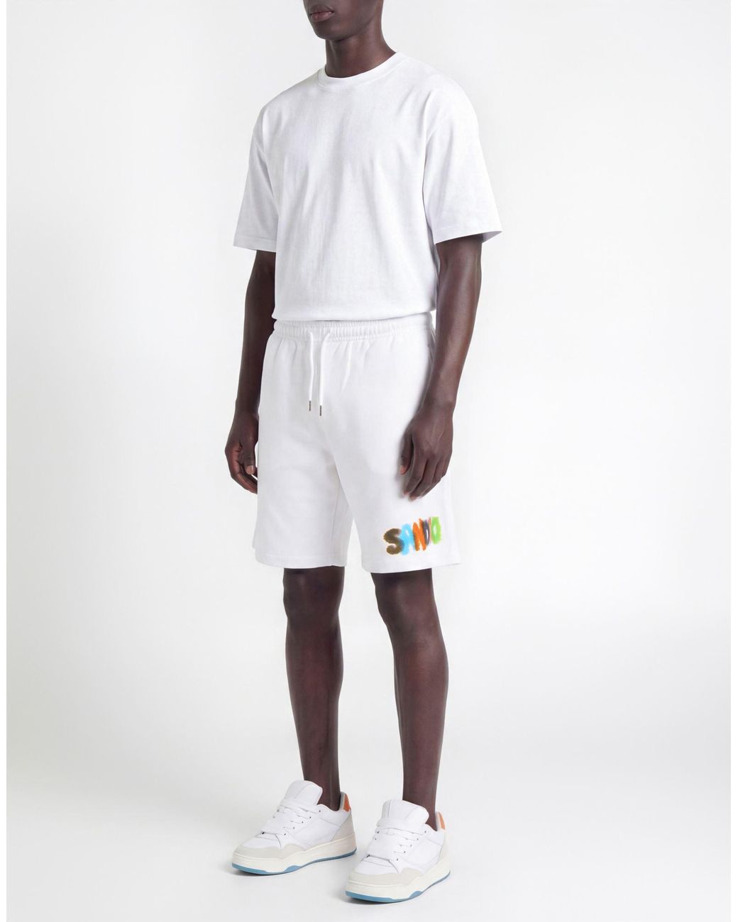 Sandro White Shorts & Bermuda Shorts for men