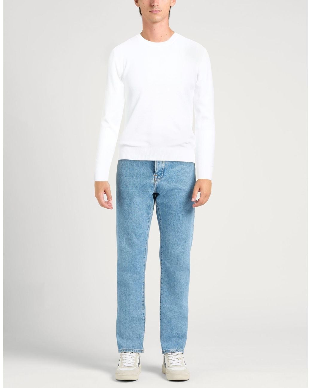 Pullover di Alpha Studio in White da Uomo