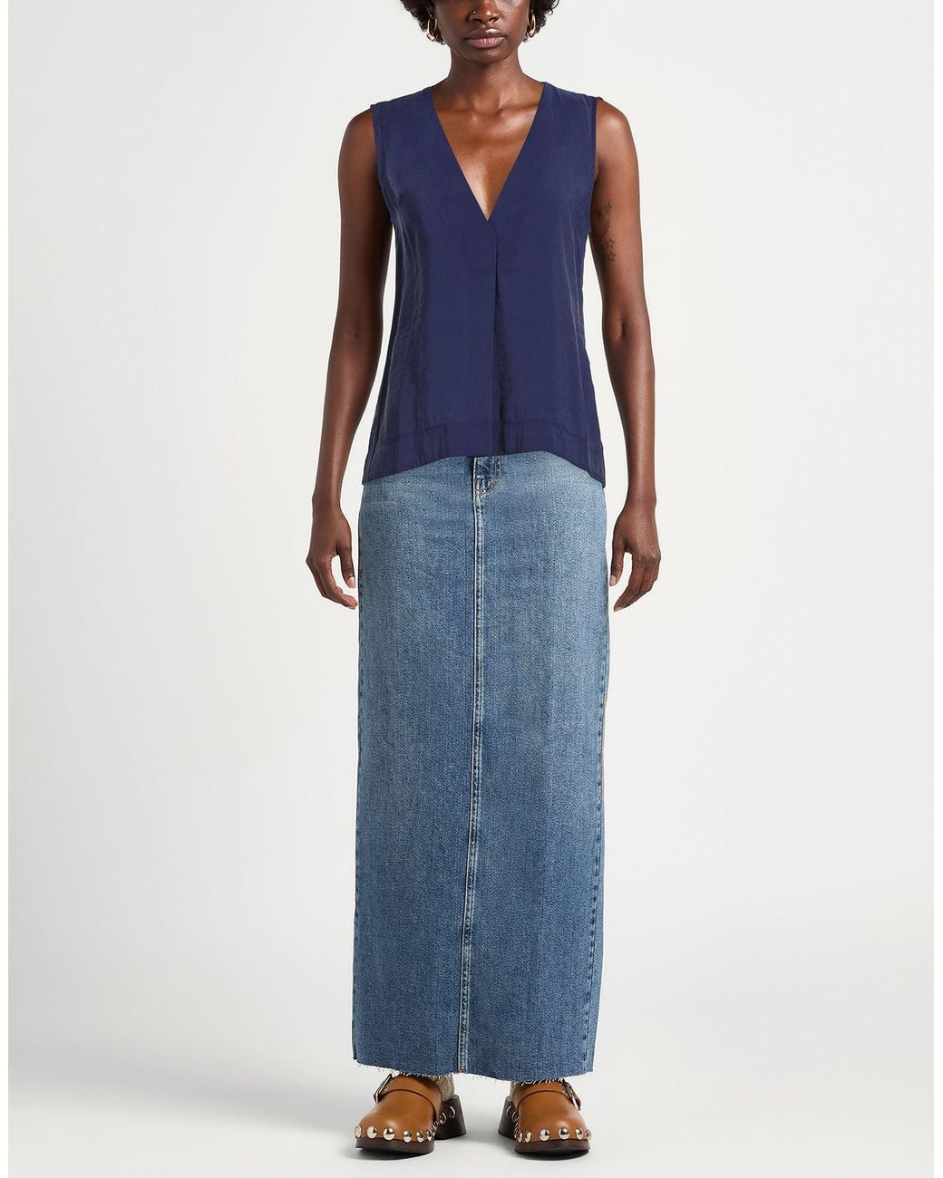 Alpha Studio Blue Top